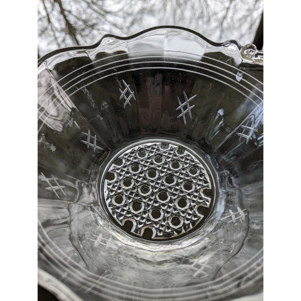 Vintage Clear Depression Glass 5